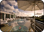 the hotel