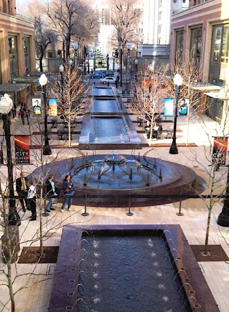 City Creek Center fountain